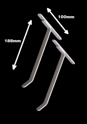 Radiator shelf brackets - radiator,