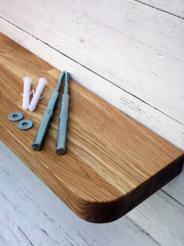 Solid oak wood floating - oak,