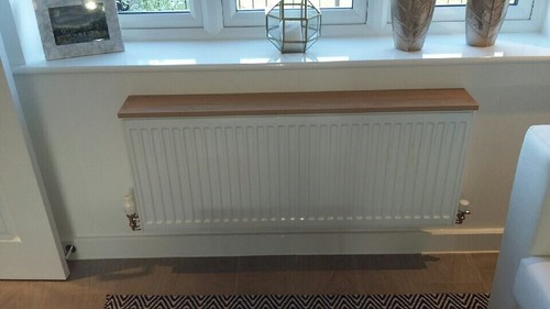 Radiator shelf and brackets - radiator,