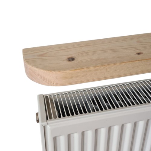 Radiator rustic wooden shelf - radiator,