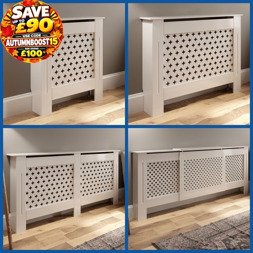 White radiator cover grill - radiator,