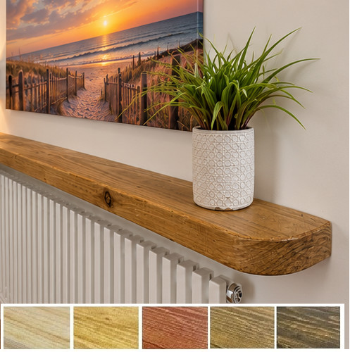 Radiator shelf wooden rustic - wooden,