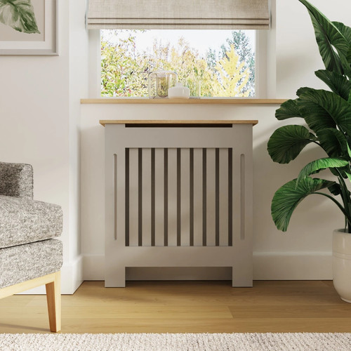 Longslow small grey radiator - small,