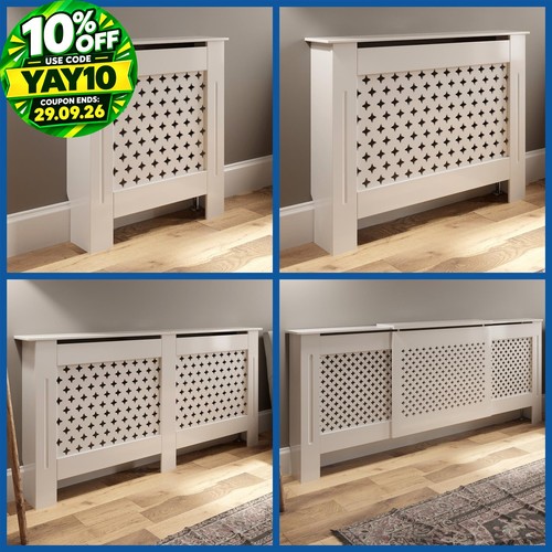 White radiator cover - radiator,