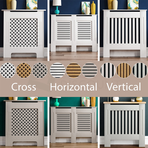 White radiator cover - radiator, shelf