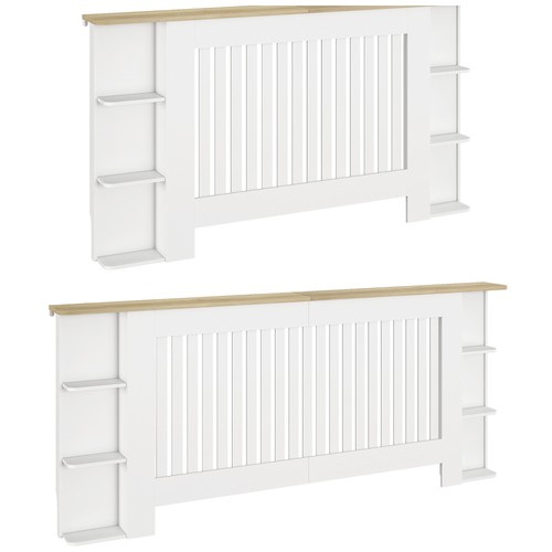 Homcom radiator cover with - cover,