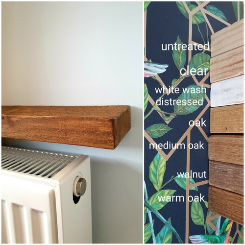 10cm wooden shelf - wooden, floating