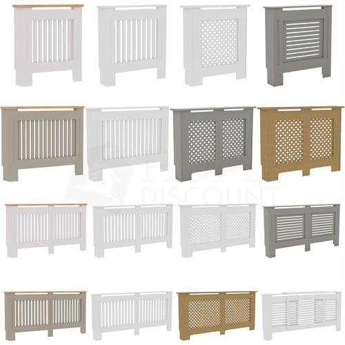 White radiator cover shelf - white,