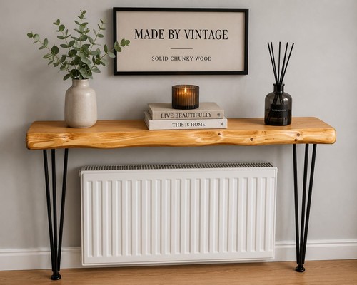 Rustic aged wooden radiator - rustic,