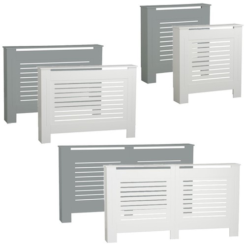 White grey modern wooden - s/m/l, white/grey