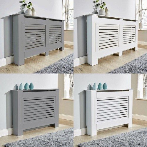 Radiator cover white grey - radiator,