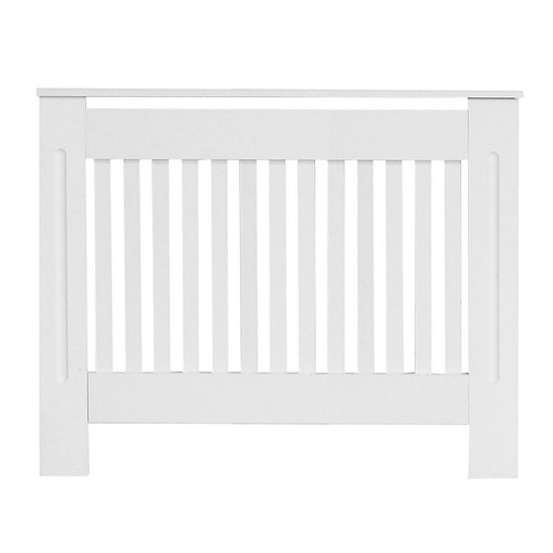 Modern white vertical radiator - modern,