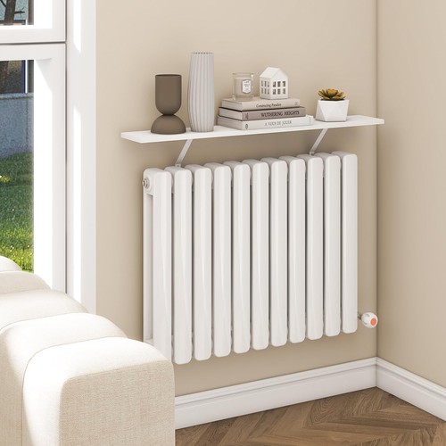 90cm white oak - white, radiator