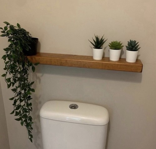 Floating radiator shelf - floating,