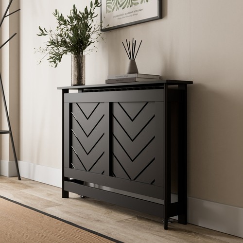 Radiator cover black - cover,