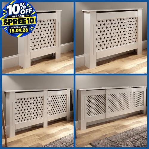 White radiator cover grill - radiator,